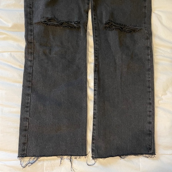 Garage 90’s Straight Jeans - Ebony Black size 1 - Picture 6 of 8
